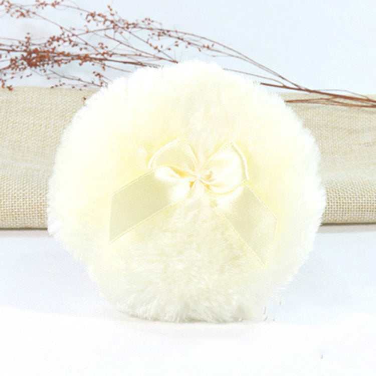 Baby Fluffy Soft Puff Face Body Can be Designed with Fleece(Cream)