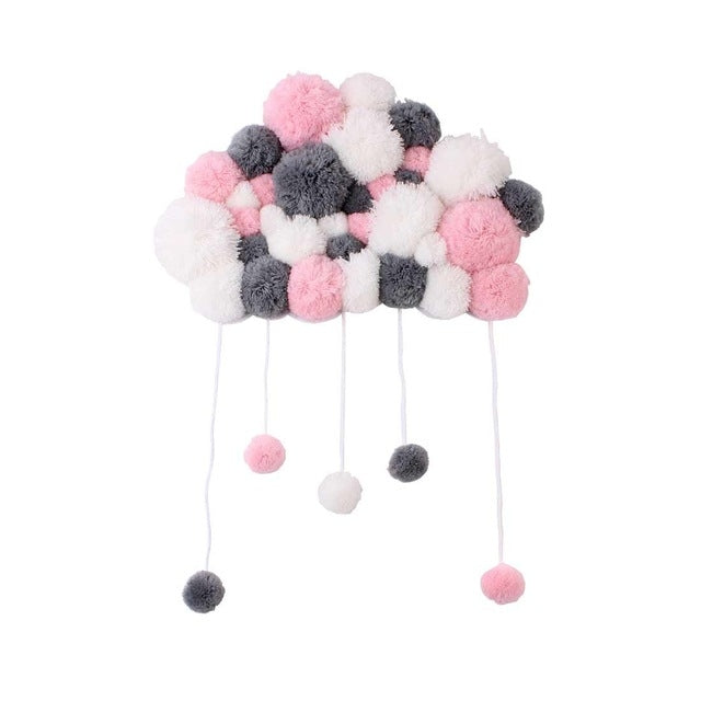 DIY Children Room Girl Room Decoration Hair Ball String Ornaments