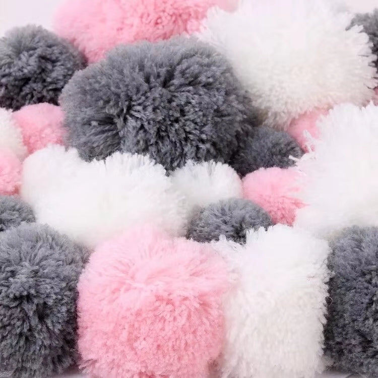 DIY Children Room Girl Room Decoration Hair Ball String Ornaments