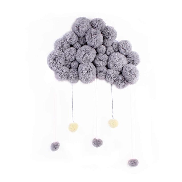 DIY Children Room Girl Room Decoration Hair Ball String Ornaments