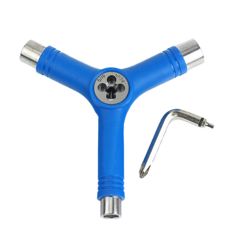 3 PCS Skateboard Repair Tool Y Shape Spanner Bearing Tool