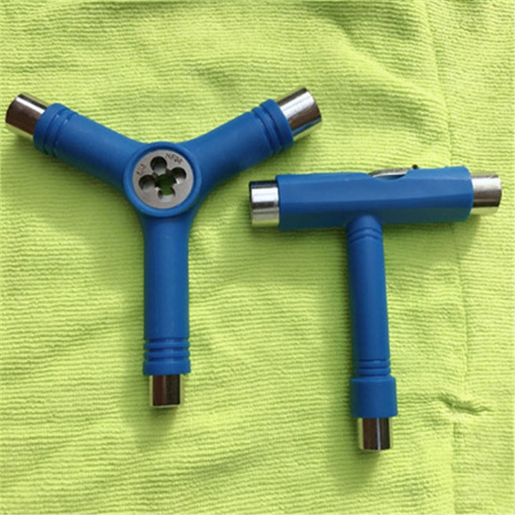3 PCS Skateboard Repair Tool Y Shape Spanner Bearing Tool