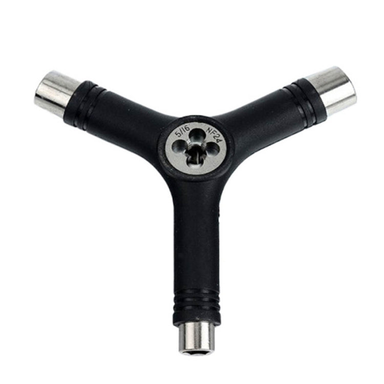 3 PCS Skateboard Repair Tool Y Shape Spanner Bearing Tool