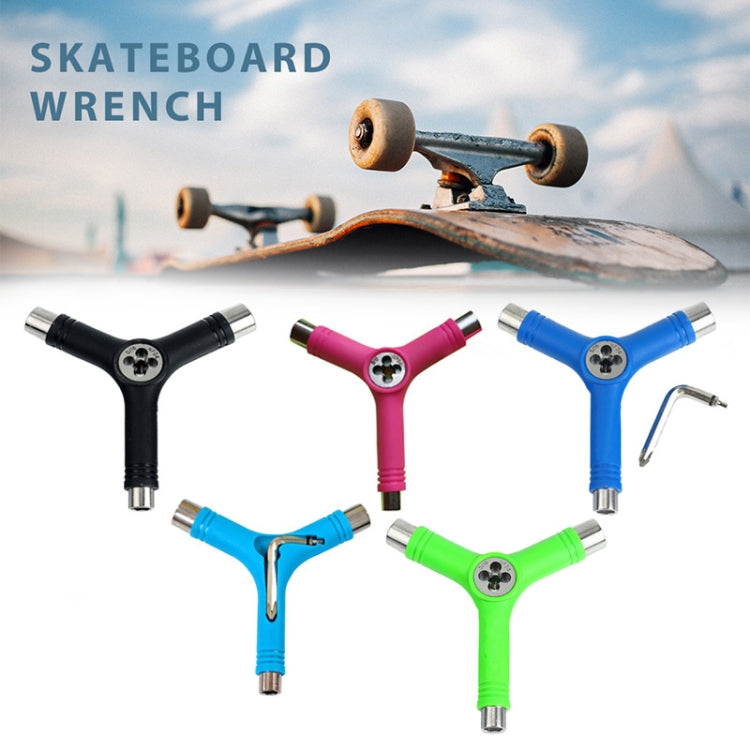 3 PCS Skateboard Repair Tool Y Shape Spanner Bearing Tool