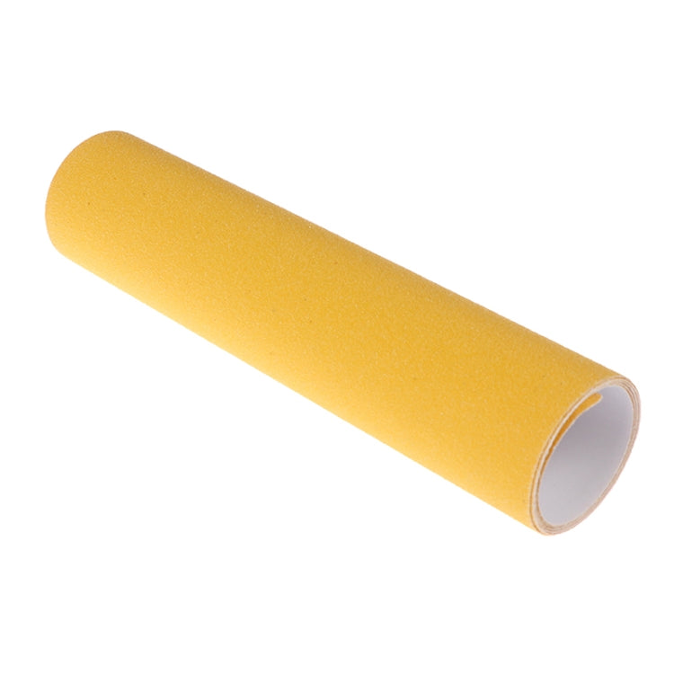 Yellow PVC Professional Waterproof Non-slip Matte Sticker for Skateboarding