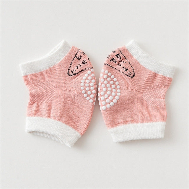 Babys Non-slip Kneecap Cotton Knee Pad Baby Crawling Knee Pads