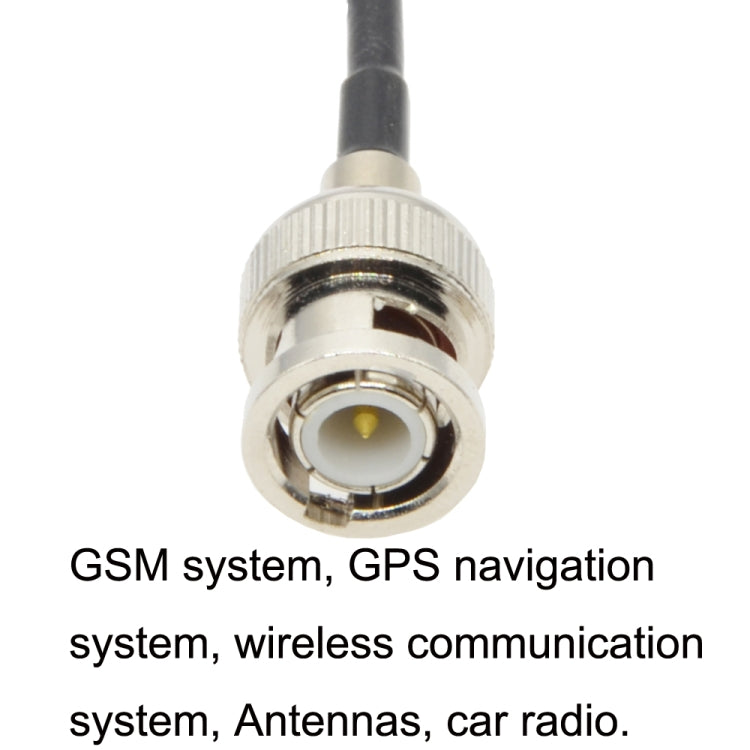 BNC Female To BNC Male RG58 Coaxial Adapter Cable, Cable Length:3m