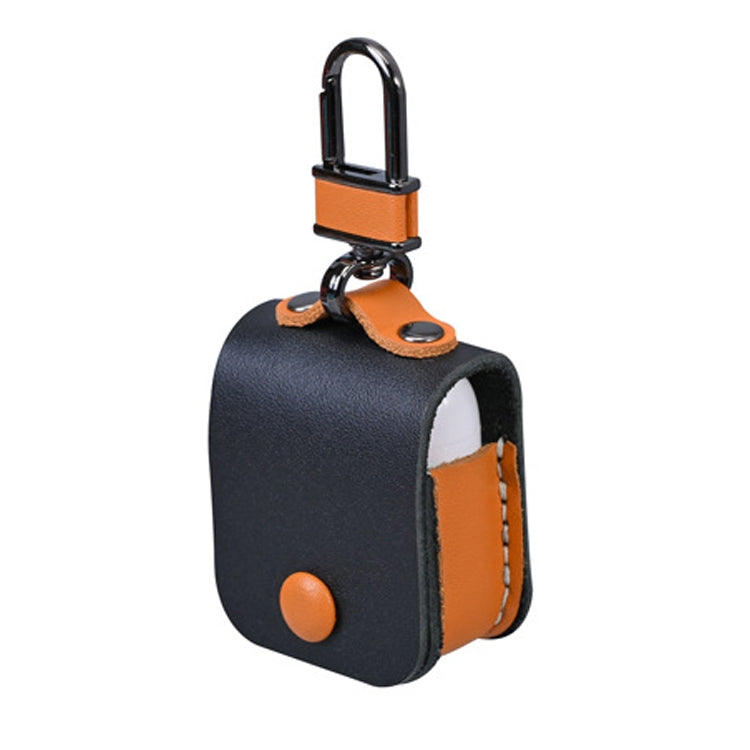 For AirPods 1/2 Bluetooth Wireless Earphone Shockproof Leather Protective Case