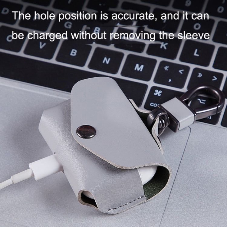 For Apple AirPods 3 Leather Earphones Shockproof Protective Case