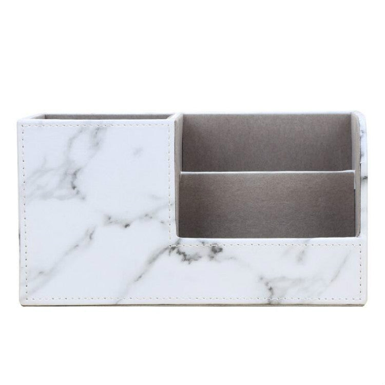 Marble Retro Creative Office Multi-function Pen Holder Storage Box(Marble 1822)
