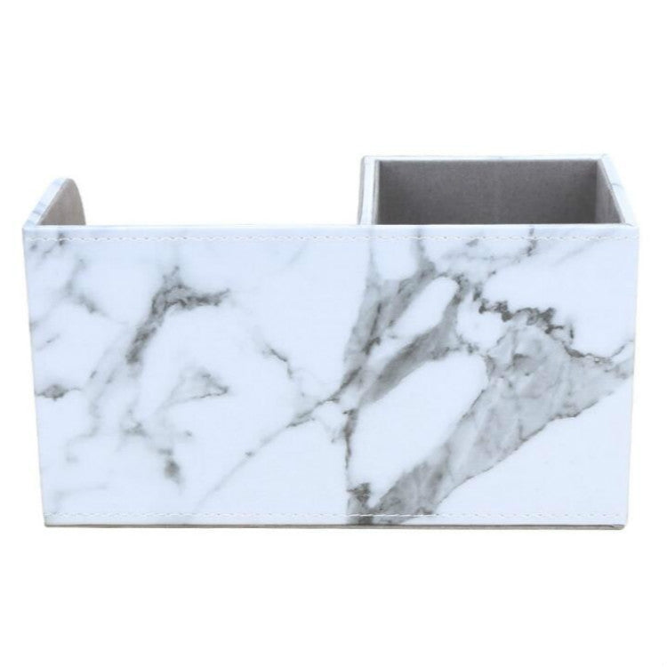 Marble Retro Creative Office Multi-function Pen Holder Storage Box(Marble 1822)