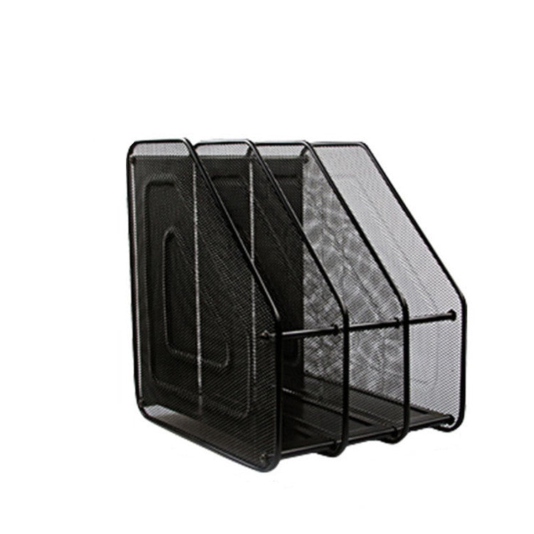 Metal Grid Document Folders Office Supplies Metal File Shelves, Typle:Three Grid