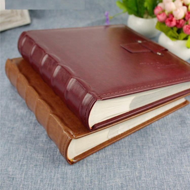 2 PCS PU Leather Vintage Interstitial Album Creative Family / Wedding / Graduation / Birthday Gift