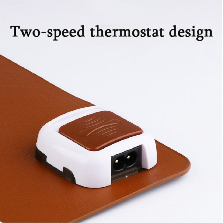 220V Electric Hot Plate Writing Desk Warm Table Mat Blanket Office Mouse Heating Warm Computer Hand Warmer Desktop Heating Plate, Color:Little Monster, CN Plug