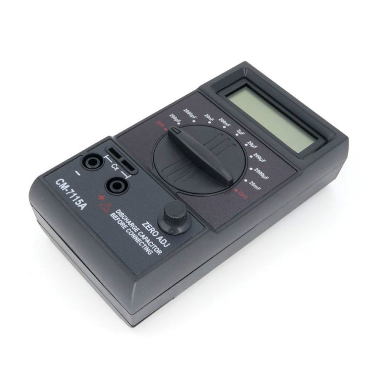 2 PCS Digital Capacitance Meter Professional Test Precision Capacitor without Discharge(CM7115A)