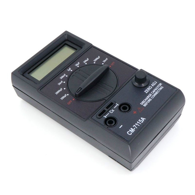 2 PCS Digital Capacitance Meter Professional Test Precision Capacitor without Discharge(CM7115A)