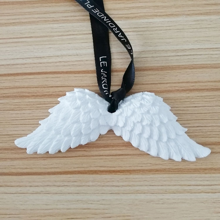 2 PCS Angel Wings 3D Silicone Mold Fondant Cakes Decorate Tools(White)