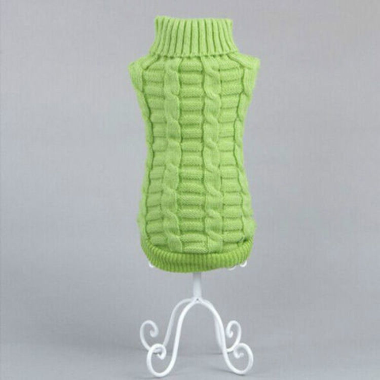 High-elastic Solid Color Dog Sweater Teddy Dog Clothes, Size:S