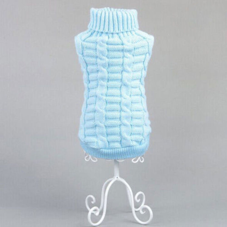 High-elastic Solid Color Dog Sweater Teddy Dog Clothes, Size:L