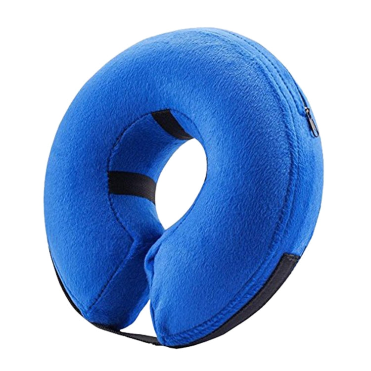 Inflatable Pet Collar Pet Grooming Warm Protective Wound Protection Collar, Size:S