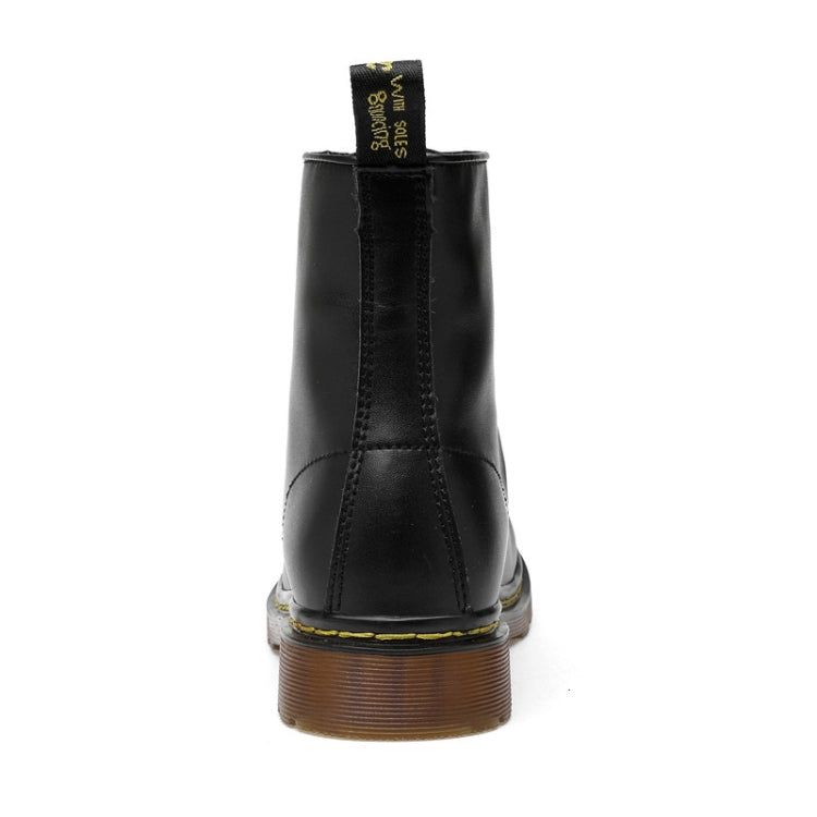 Martin Boots Plus Velvet Couple Tooling Boots, Size:36