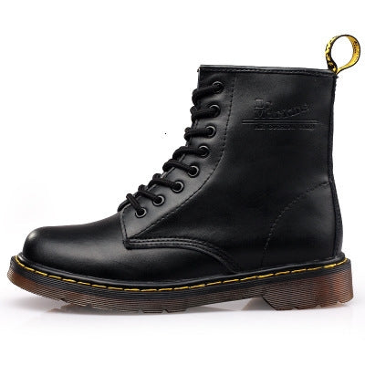 Martin Boots Plus Velvet Couple Tooling Boots, Size:36