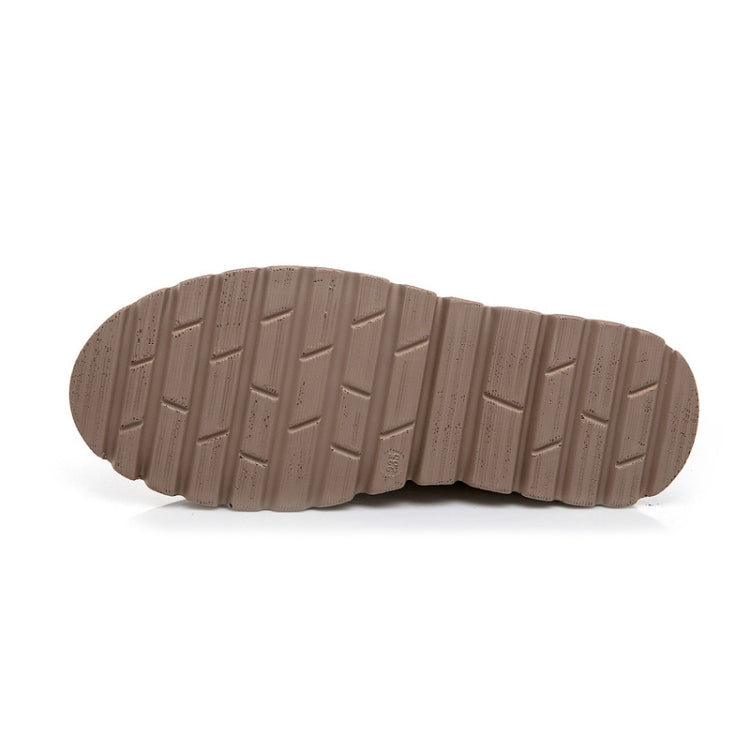 Thick Bottom Increased Warm Martin Boots, Size:36