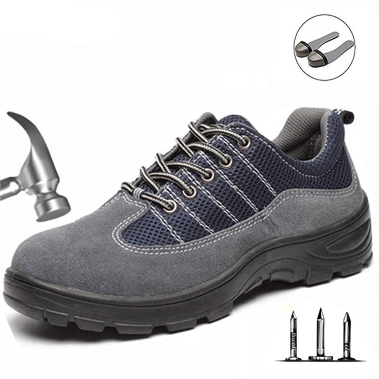 Men and Women Wear-resistant Anti-mite Puncture Safety Shoes, Shoes Size:46(As Show)