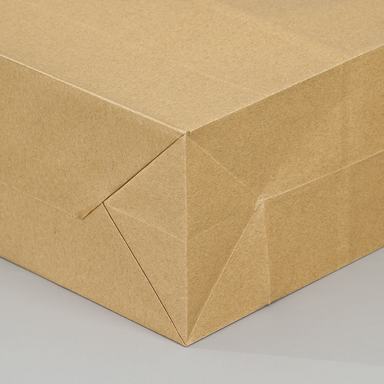 10 PCS Elegant Kraft Paper Bag With Handles for Wedding/Birthday Party/Jewelry/Clothes, Size:32x25x11cm