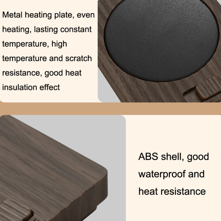 Home USB Constant Temperature Cup Mat Heat Thermos Coaster, Style:Without Adapter