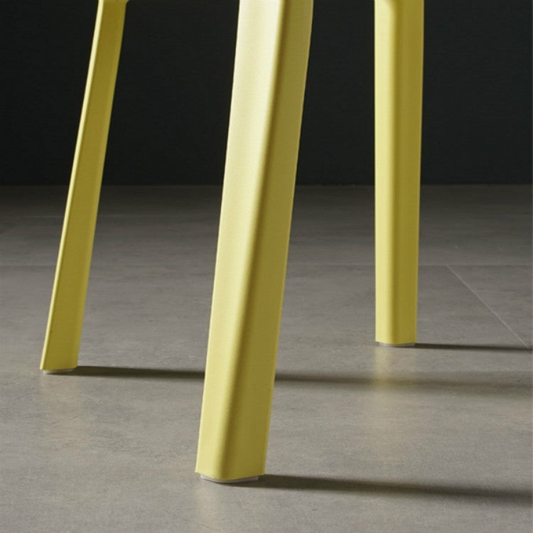 Creative Plastic Stool Home Square Stool Back Stool