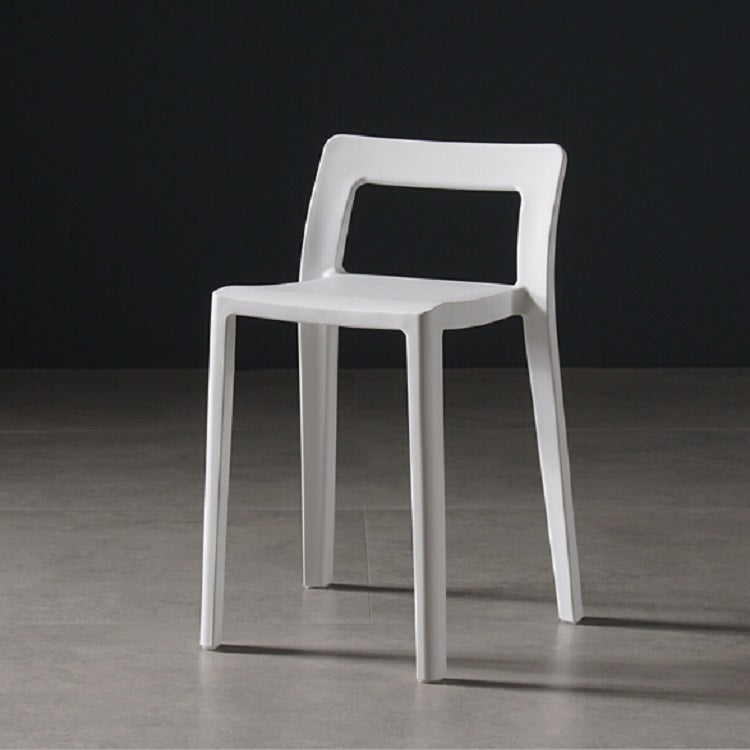 Creative Plastic Stool Home Square Stool Back Stool