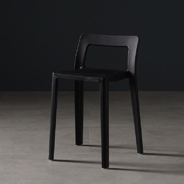 Creative Plastic Stool Home Square Stool Back Stool