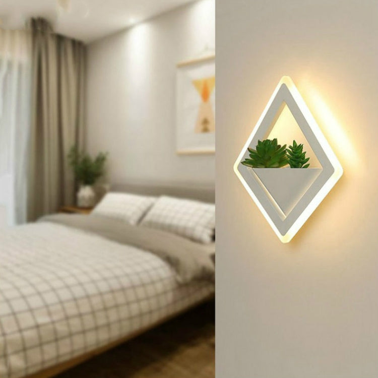 LED Bedside Simple Staircase Corridor Aisle Hotel Decorative Plant Art Wall Lamp