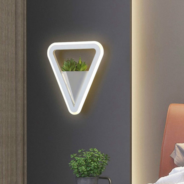 LED Bedside Simple Staircase Corridor Aisle Hotel Decorative Plant Art Wall Lamp