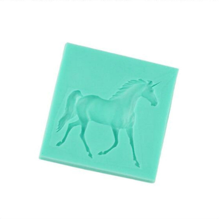 5 PCS Fondant Cake Silicone Mold Pony Chocolate Mold Baking DIY Tool