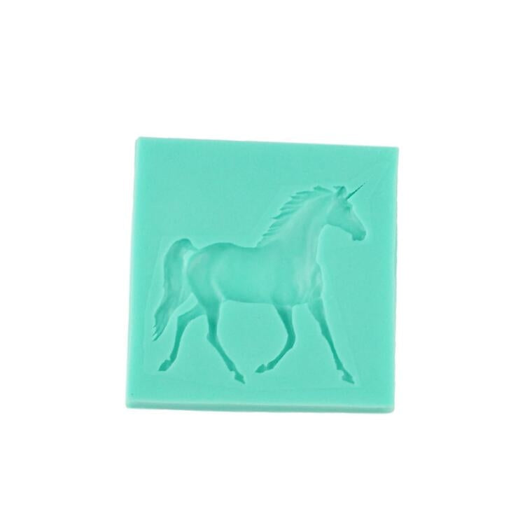 5 PCS Fondant Cake Silicone Mold Pony Chocolate Mold Baking DIY Tool