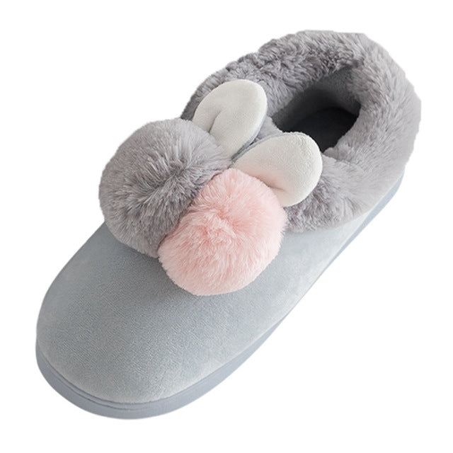 Bag With Indoor Plush Fur Shoes, Shoe Size:36