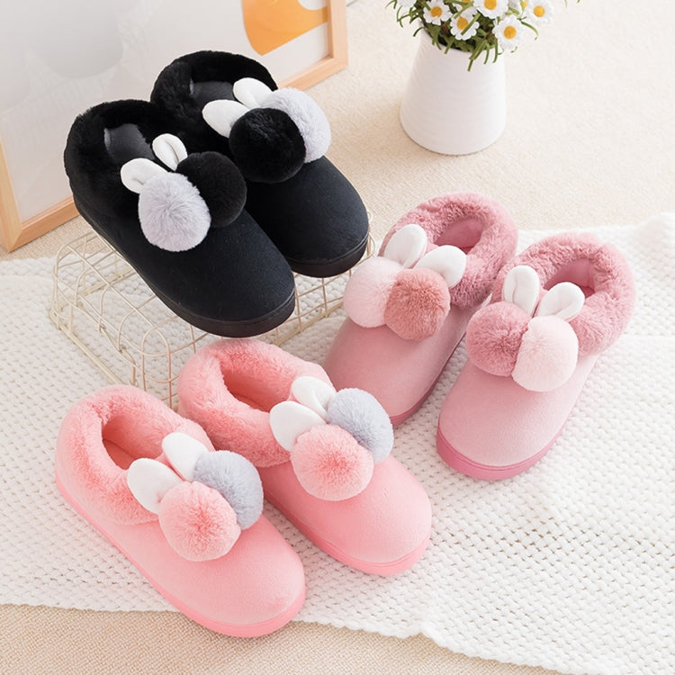 Bag With Indoor Plush Fur Shoes, Shoe Size:39