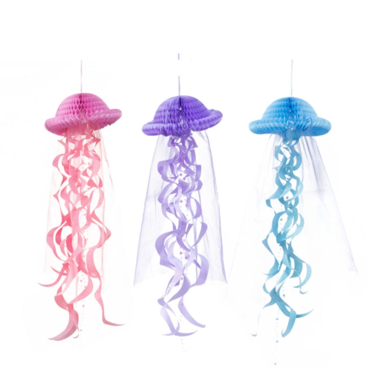 Honeycomb Jellyfish Pastel Mermaid Party Birthday Party Decorations Hanging
