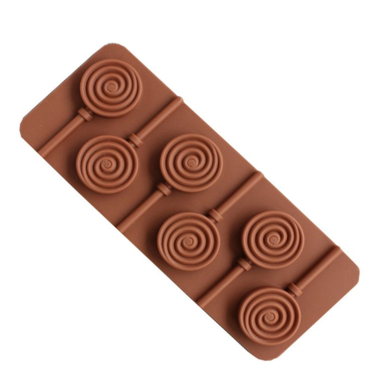 6 Consecutive Simulation Molds with Sticks Donuts Can Be Reused with Silicone Toy Molds, Size:23.5 Ã— 9.3 Ã— 1.8cm