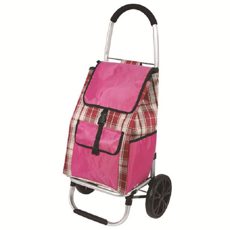 Portable Trolley Folding Shopping Cart Grocery Shopping Cart Multifunctional Outdoor Small Cart