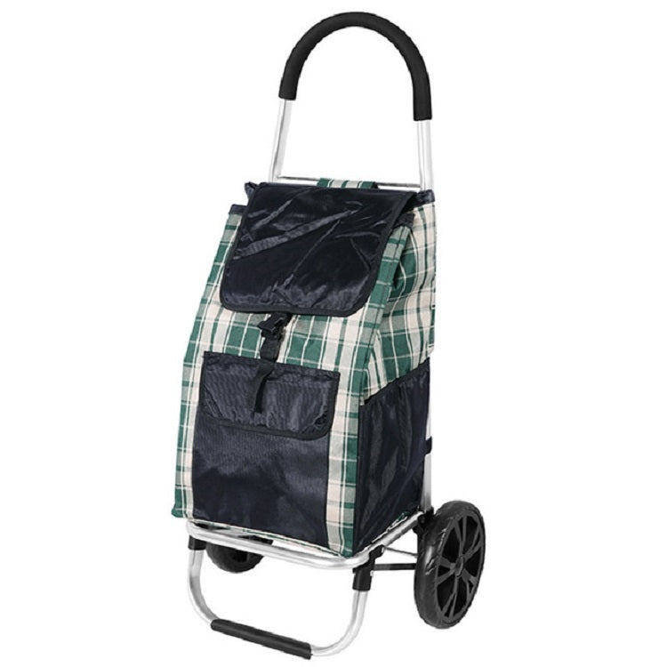 Portable Trolley Folding Shopping Cart Grocery Shopping Cart Multifunctional Outdoor Small Cart