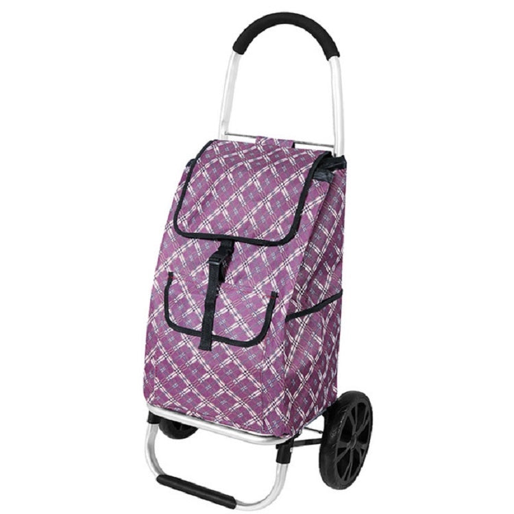 Portable Trolley Folding Shopping Cart Grocery Shopping Cart Multifunctional Outdoor Small Cart