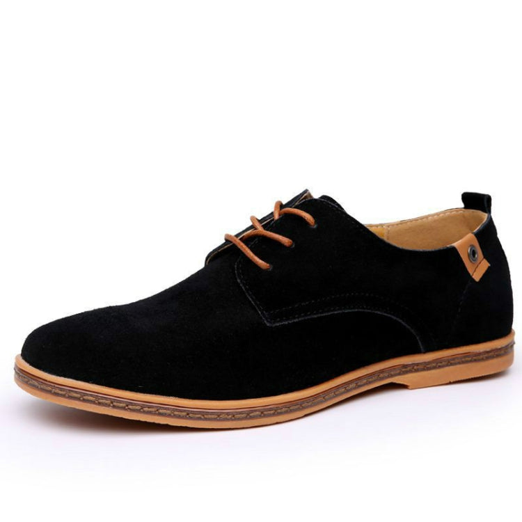 Oxford Suede Leather formal Shoes Male Casual Classic Sneakers, Size:42