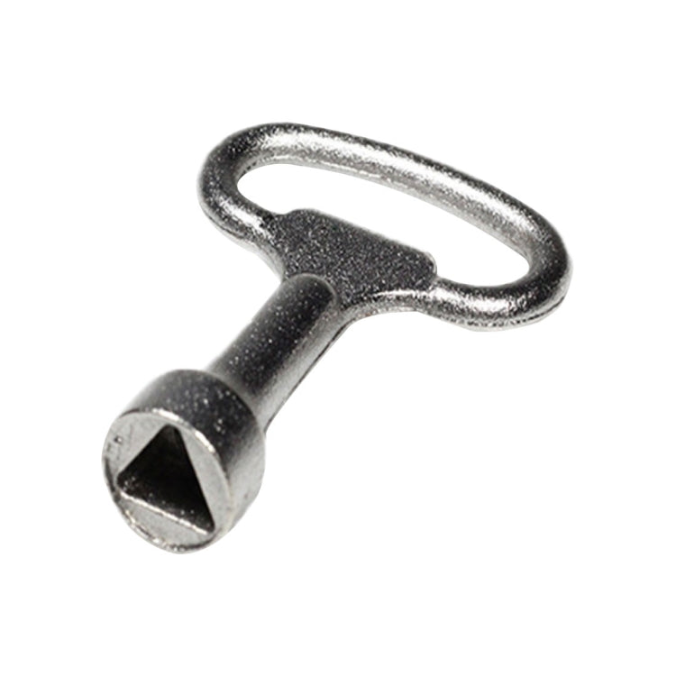 5 PCS Triangle Lock Key Turn Tongue Lock Key Word Trash Can Lock Key Distribution Cabinet Lock Key