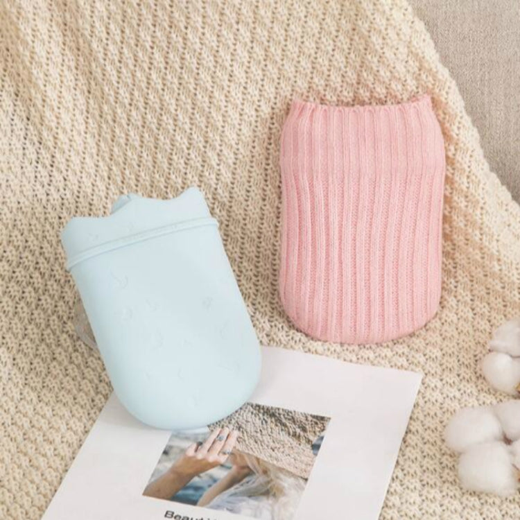 Microwave Heating Hot Water Bottle Mini Portable Creative Silicone Hot Water Bottle