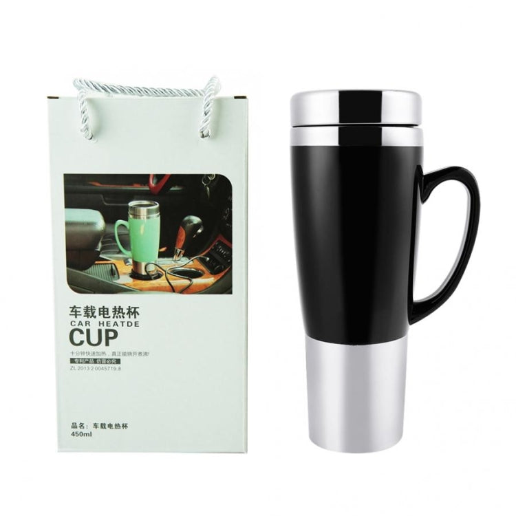 Electric Water Insulated Car Mug Travel Heating Cup Kettle, Capacity: 450ML, Voltage:12V