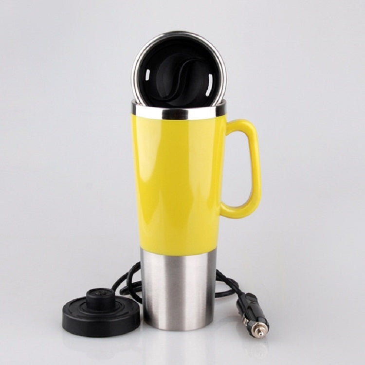 Electric Water Insulated Car Mug Travel Heating Cup Kettle, Capacity: 450ML, Voltage:24V