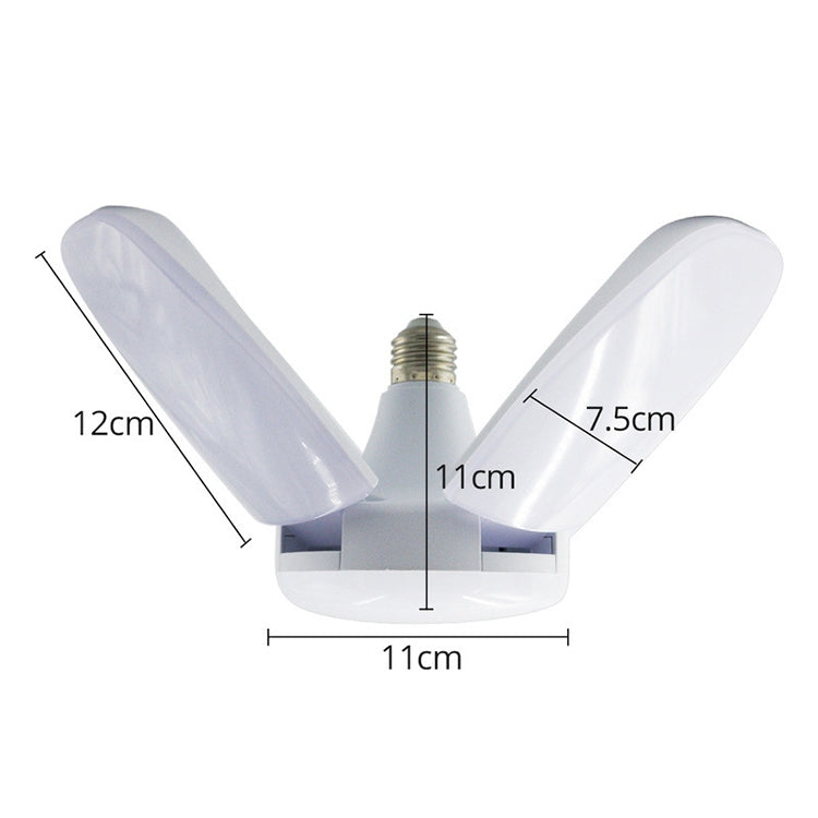 60W 5 Leaves 235 LEDs SMD 2835 Foldable Household Bulb, AC 165-265V